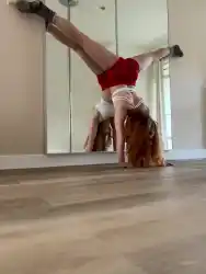 stretching